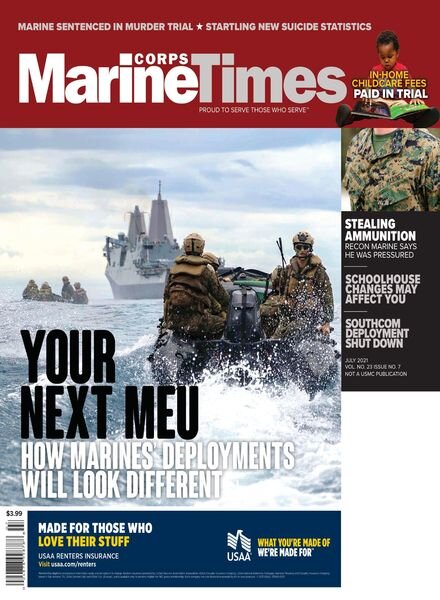 Marine Corps Times – July 2021 Cover