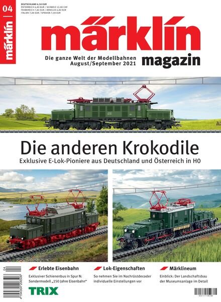 marklin magazin – 04 August 2021 Cover