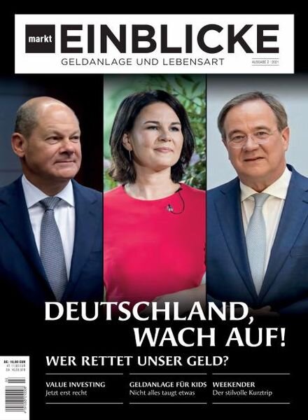 marktEINBLICKE – 23 Juli 2021 Cover