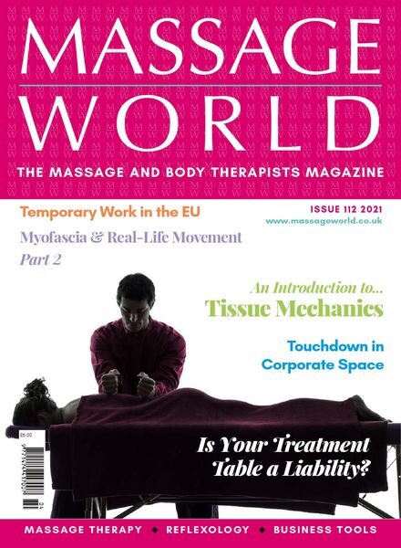 Massage World – Issue 112 – 14 May 2021 Cover