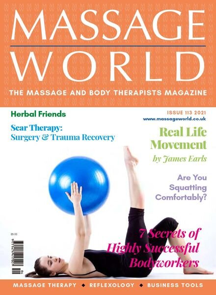 Massage World – Issue 113 – 14 August 2021 Cover