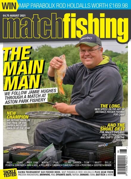 Match Fishing – August 2021 Cover