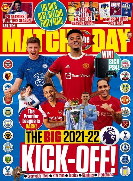 Match of the Day – 11 August 2021 Cover