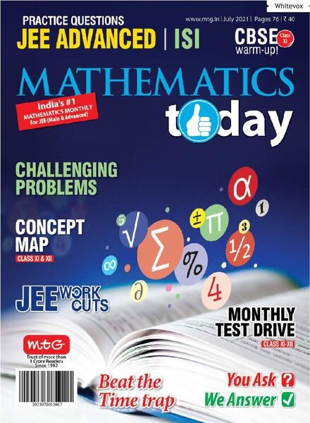Mathematics Today – July 2021 Cover