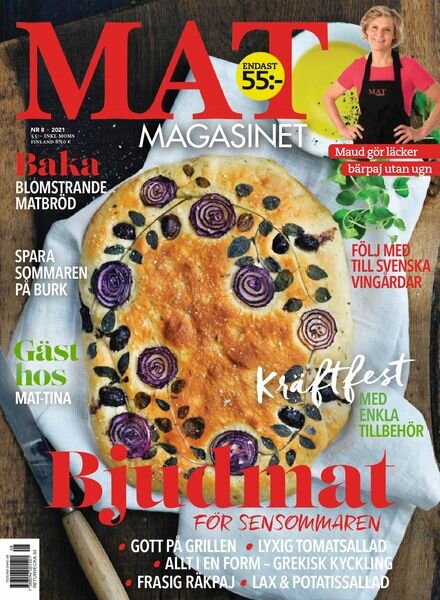 Matmagasinet – augusti 2021 Cover