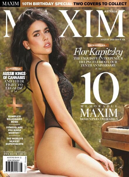 Maxim Australia – August 2021 Cover