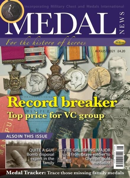 Medal News – July 2021 Cover