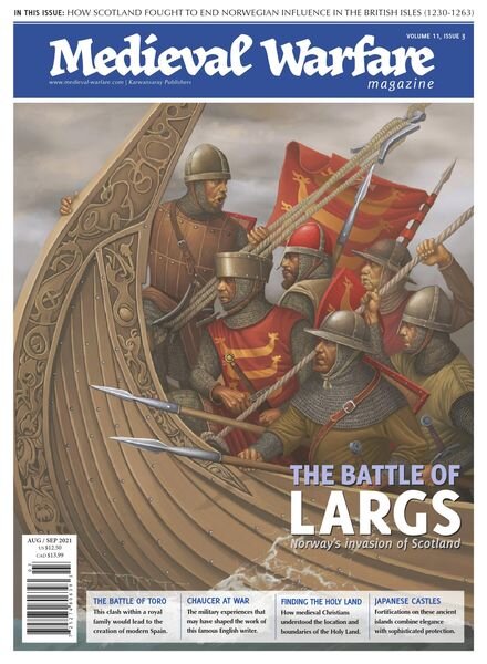 Medieval Warfare Magazine – August 2021 Cover