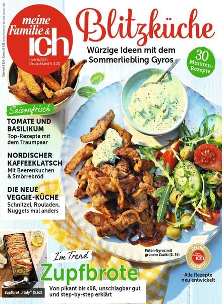 Meine Familie & Ich – Nr.8 2021 Cover