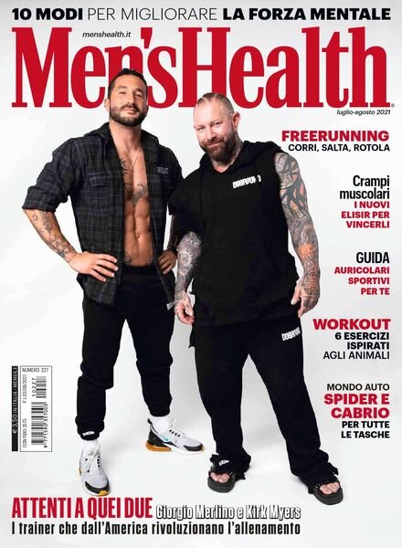Men’s Health Italia – Agosto 2021 Cover