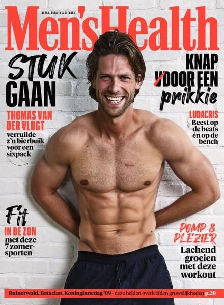 Men’s Health Netherlands – augustus 2021 Cover