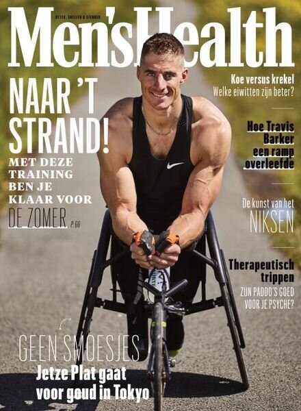 Men’s Health Netherlands – juli 2021 Cover