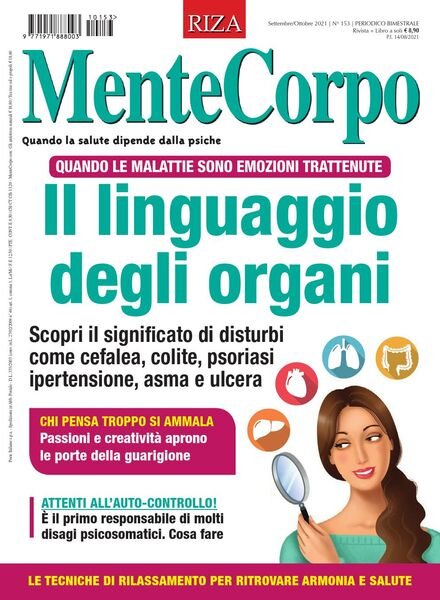 MenteCorpo – Settembre-Ottobre 2021 Cover