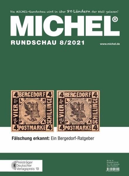 MICHEL-Rundschau – 30 Juli 2021 Cover