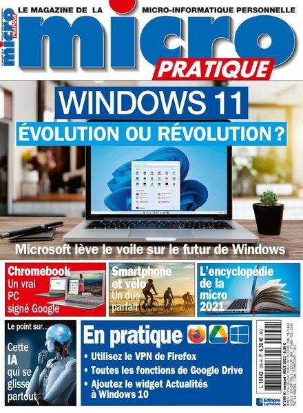 Micro Pratique – aout 2021 Cover