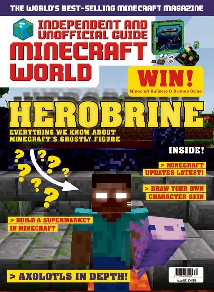 Minecraft World Magazine – August 2021 Cover