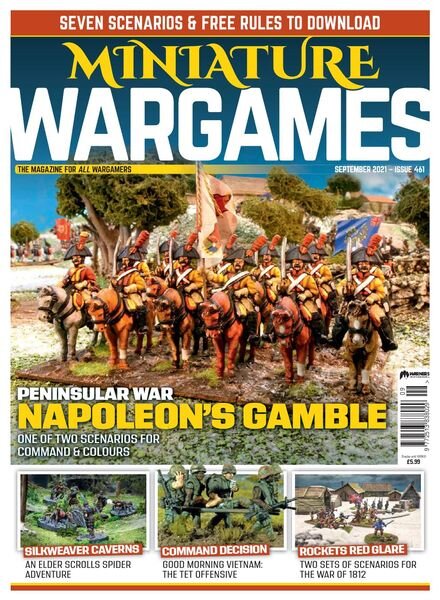 Miniature Wargames – Issue 461 – September 2021 Cover