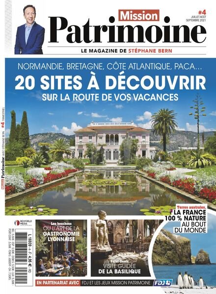 Mission Patrimoine – juillet 2021 Cover