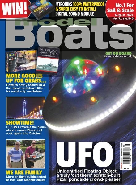 Model Boats – August 2021 Cover