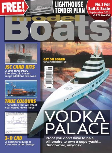 Model Boats – September 2021 Cover