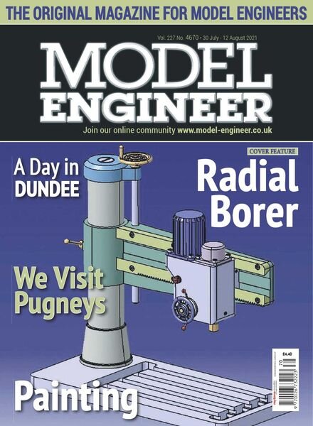 Model Engineer – Issue 4670 – 30 July 2021 Cover