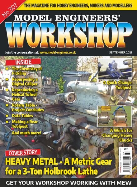 Model Engineers’ Workshop – September 2021 Cover