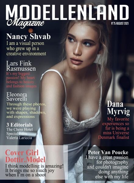 Modellenland Magazine – August 2021 Cover