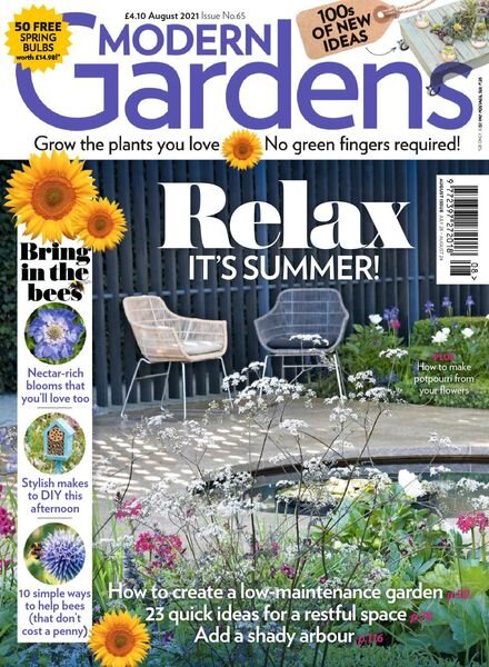 Modern Gardens – August 2021 Cover