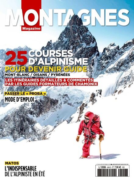 Montagnes Magazine – Aout-Septembre 2021 Cover