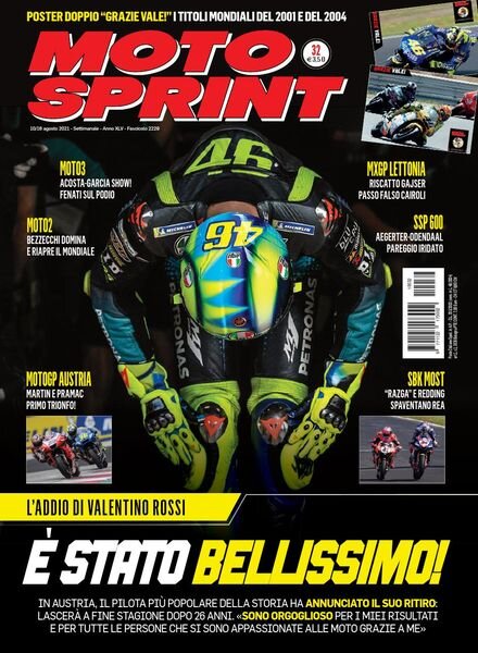 Moto Sprint – 10 Agosto 2021 Cover