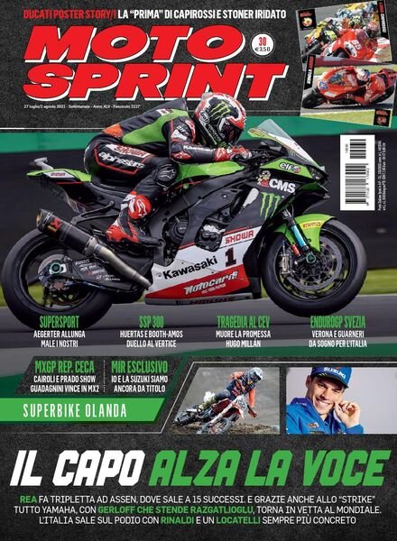 Moto Sprint – 27 Luglio 2021 Cover