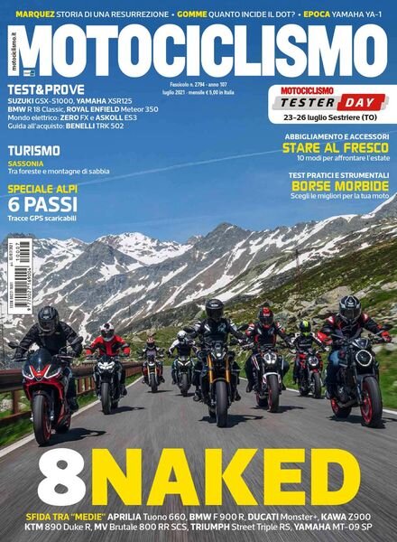Motociclismo Italia – Luglio 2021 Cover