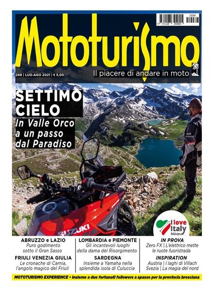 Mototurismo – Luglio-Agosto 2021 Cover