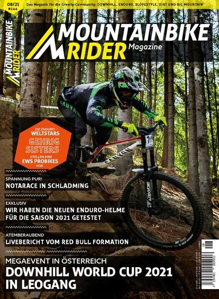 Mountainbike Rider – August 2021 Cover