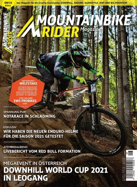 Mountainbike Rider Magazine – 15 Juli 2021 Cover