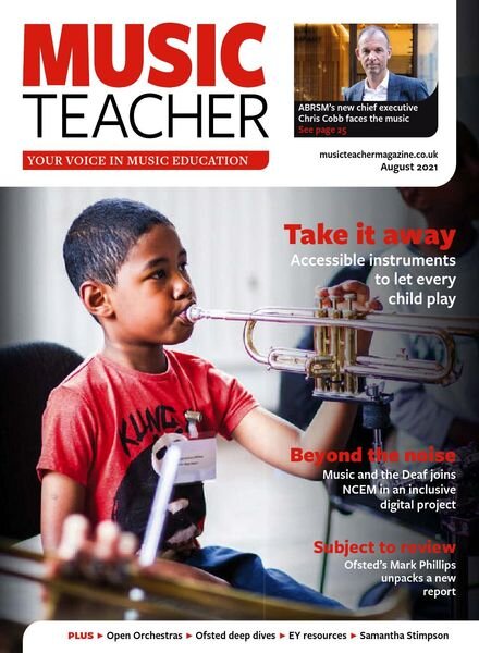 Music Teacher – August 2021 Cover