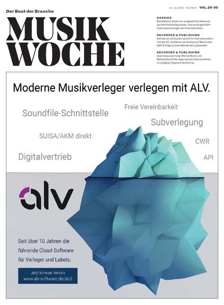 MusikWoche – 19 Juli 2021 Cover