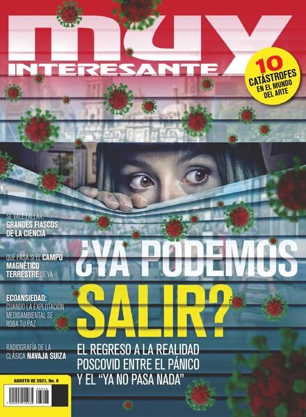 Muy Interesante Mexico – agosto 2021 Cover