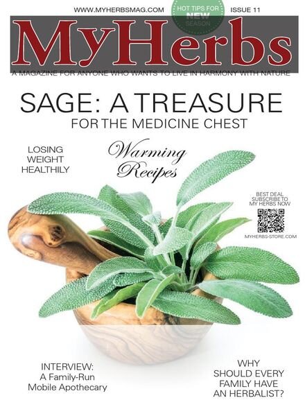 My Herbs – Issue 11 – January-March 2019 Cover