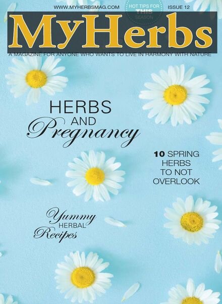My Herbs – Issue 12 – April-June 2019 Cover