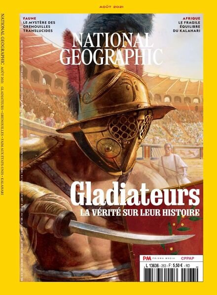 National Geographic France – Aout 2021 Cover