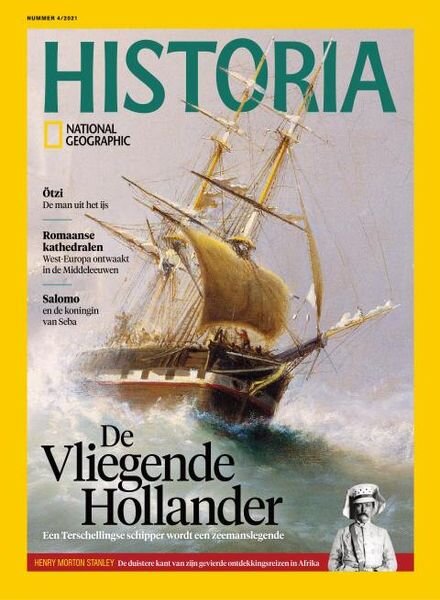 National Geographic Historia Netherlands – augustus 2021 Cover