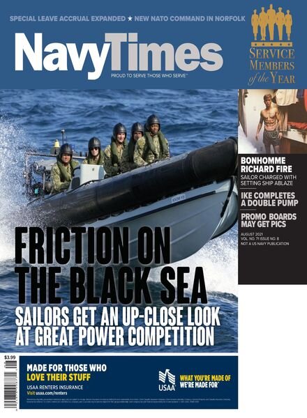 Navy Times – 09 August 2021 Cover