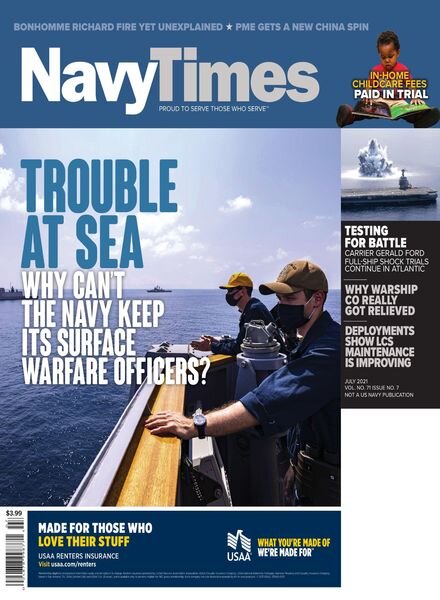Navy Times – 12 July 2021 Cover