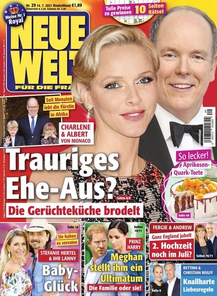 Neue Welt – 14 Juli 2021 Cover