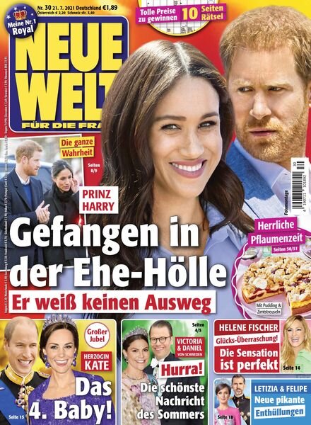 Neue Welt – 21 Juli 2021 Cover