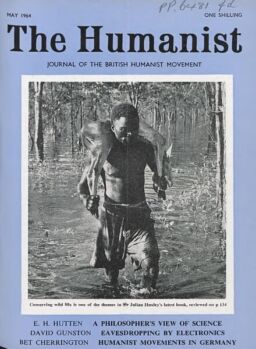 New Humanist – The Humanist, May 1964