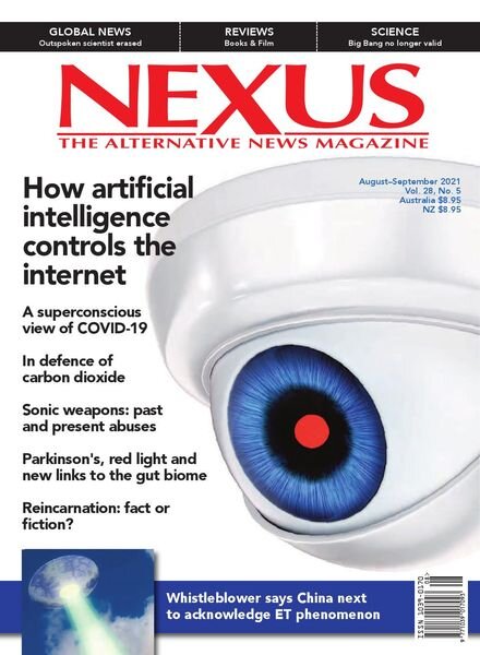 Nexus Magazine – August-September 2021 Cover