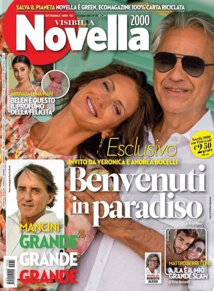 Novella 2000 – 15 luglio 2021 Cover