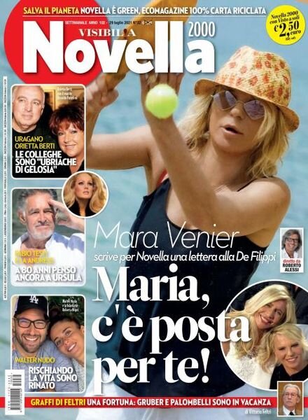 Novella 2000 – 29 luglio 2021 Cover